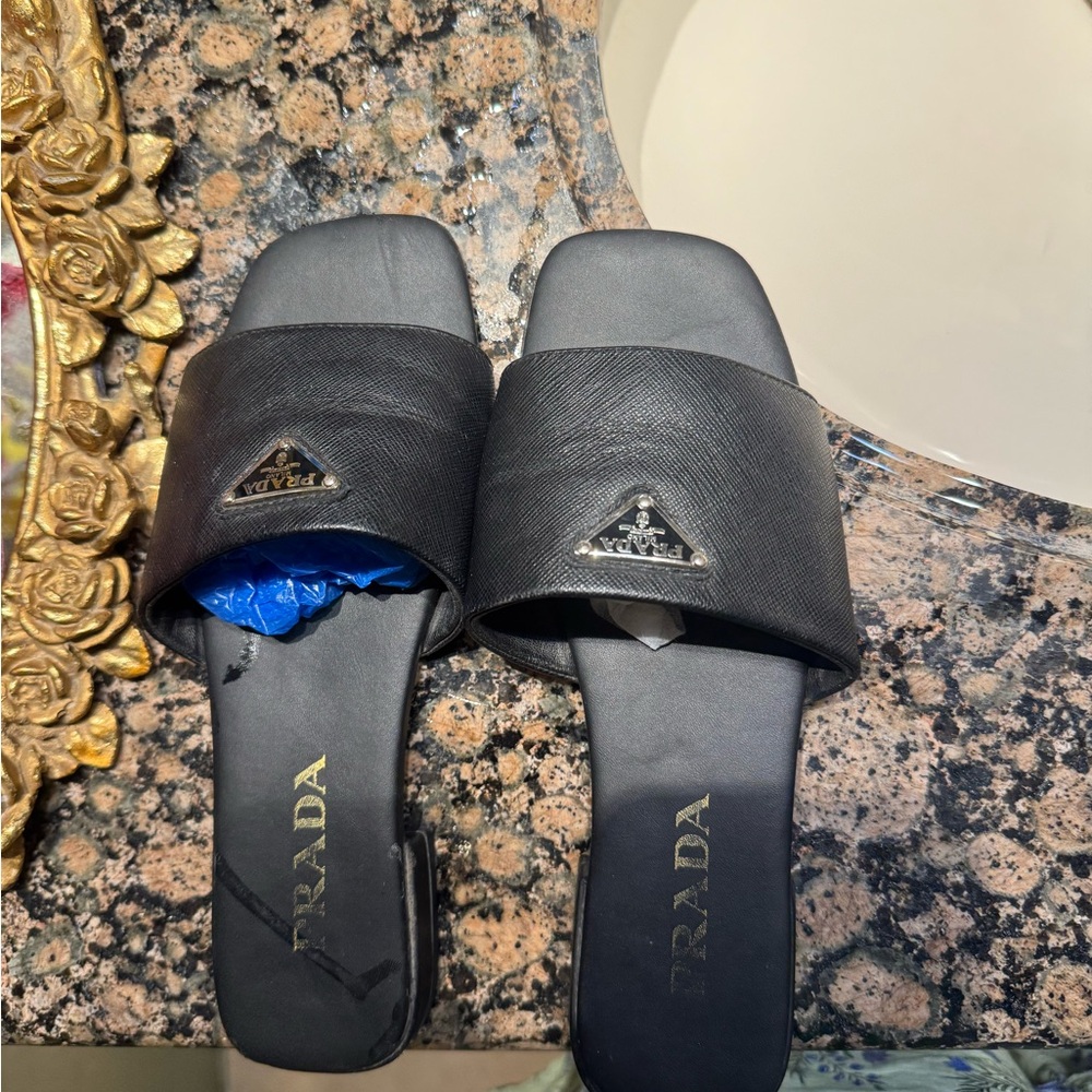 Prada Black Women's Sandals